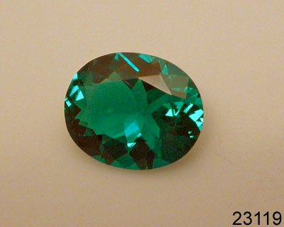 Emerald gemstones: faceted lab grown created emeralds - synthetic gems ...